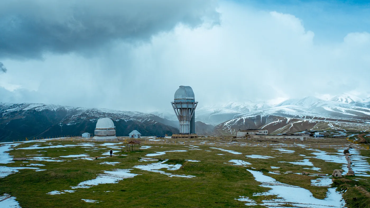 The Assy-Turgen Observatory on the green Assy Plateau
