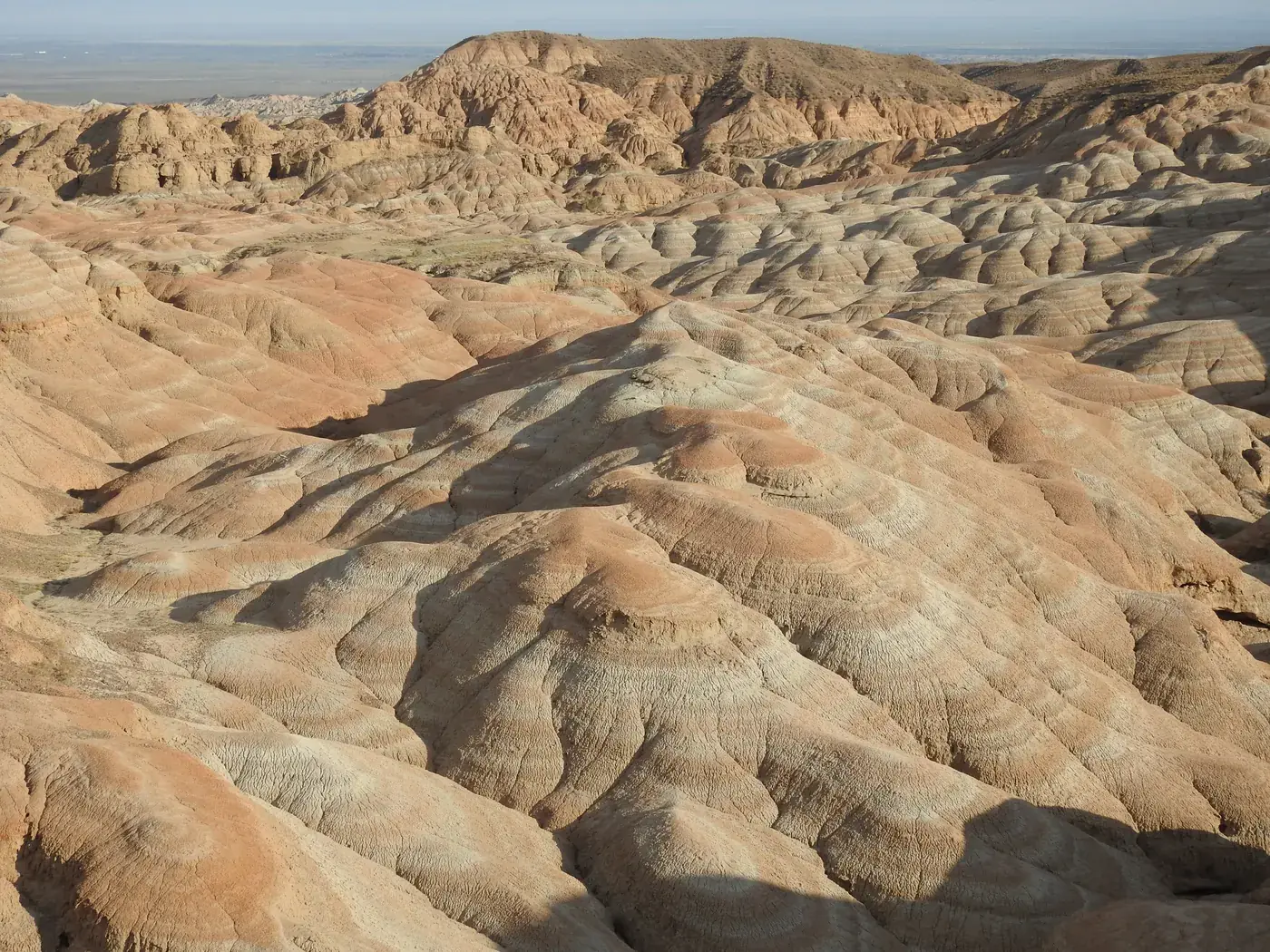 The painted hills of Aktau in Altyn-Emel