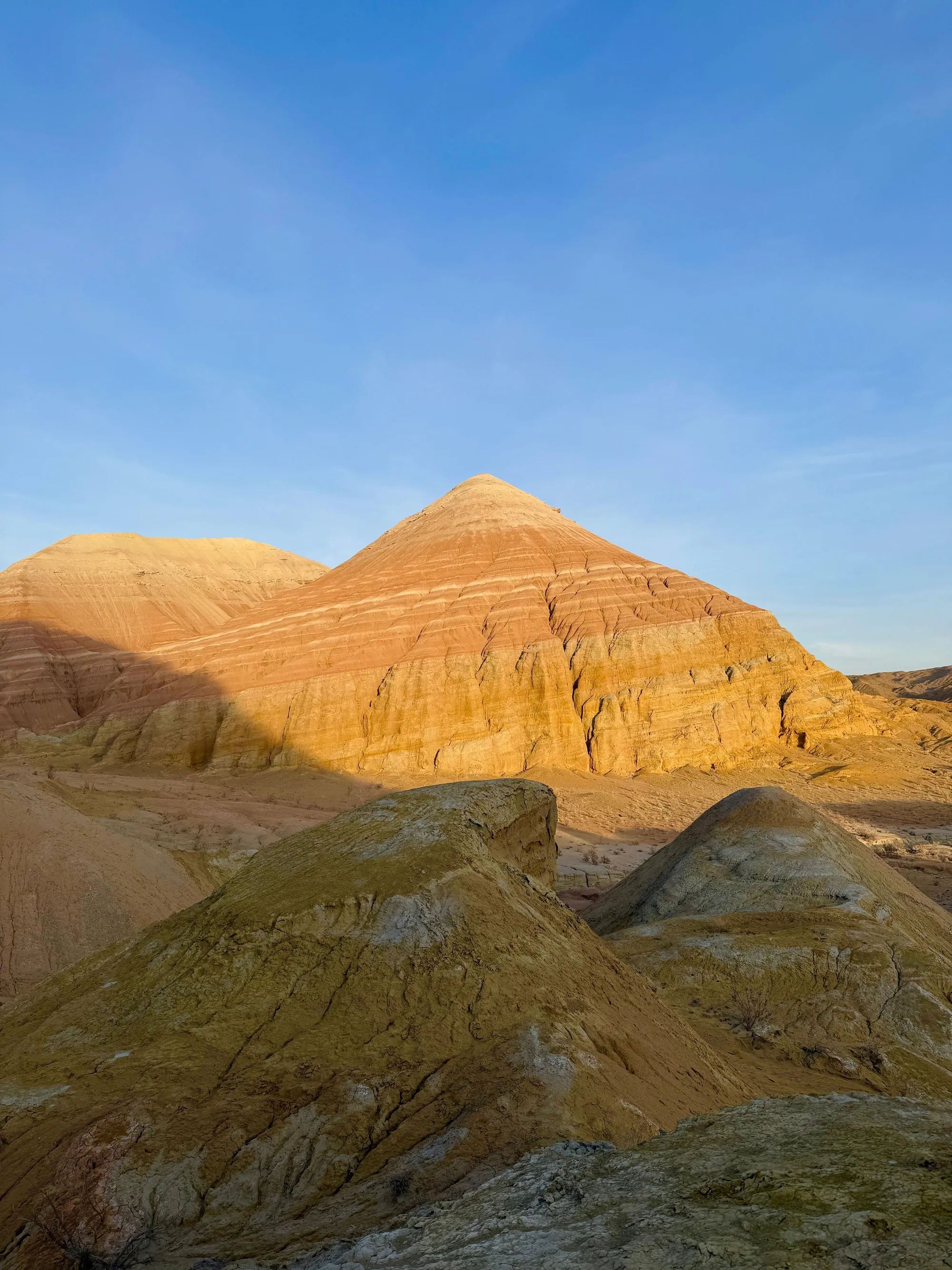 The Aktau Mountains